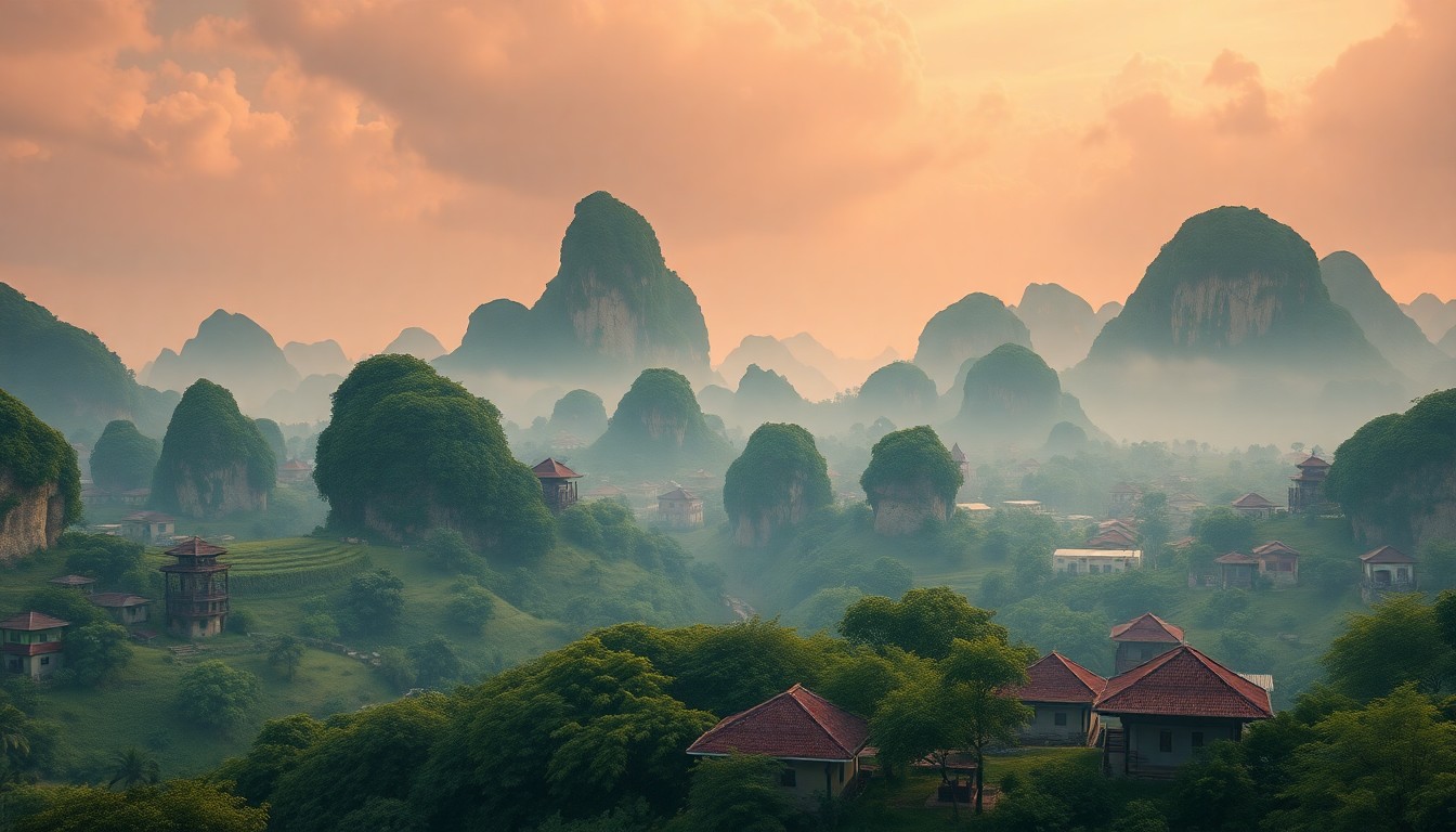 Tayland'daki Phi Phi adalarında, kireçtaşı kayalıkları arasında duran geleneksel uzun kuyruklu bir tekne